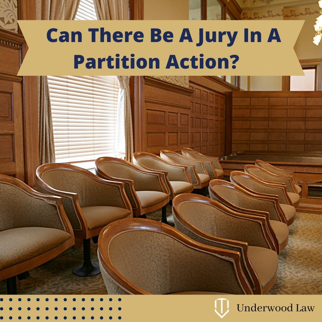Is a jury trial available in a partition action? (Shaw v Superior