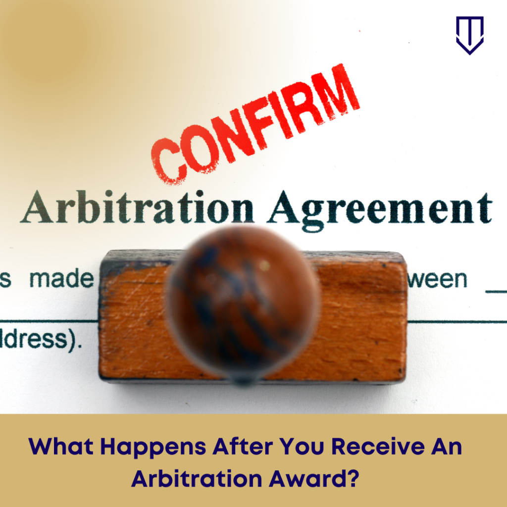 How do you enter judgment on an arbitration award? (CCP § 1285 ...