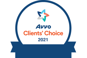 Avvo / Clients' Choice 2021 - Badge