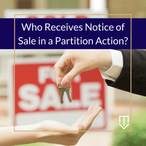 underwood receive notice of sale partition action 300x300 1