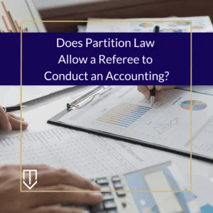 Underwood law partition referee allow accounting
