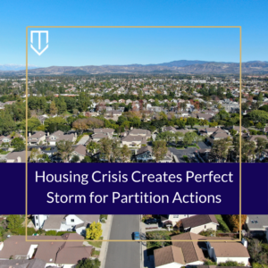 Underwood housing crisis partition action